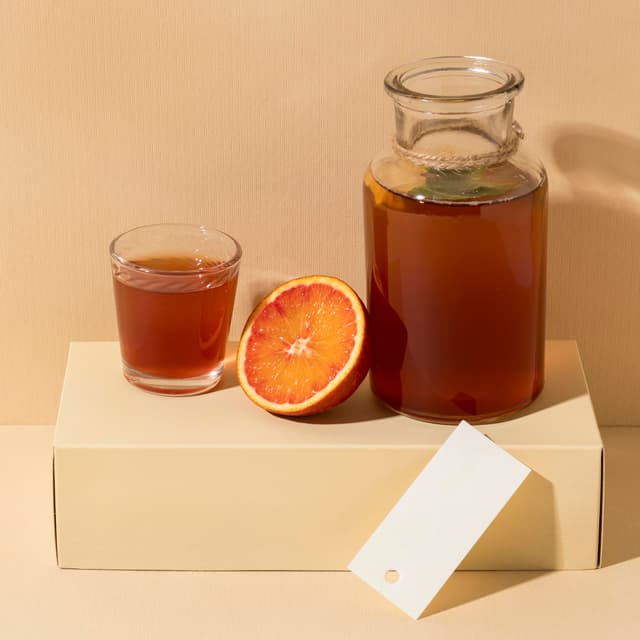 Kombucha brand stickers